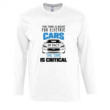 In Fact the time is critical Hosszú Ujjú Póló