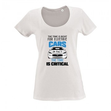 In Fact the time is critical Női O Nyakú Póló