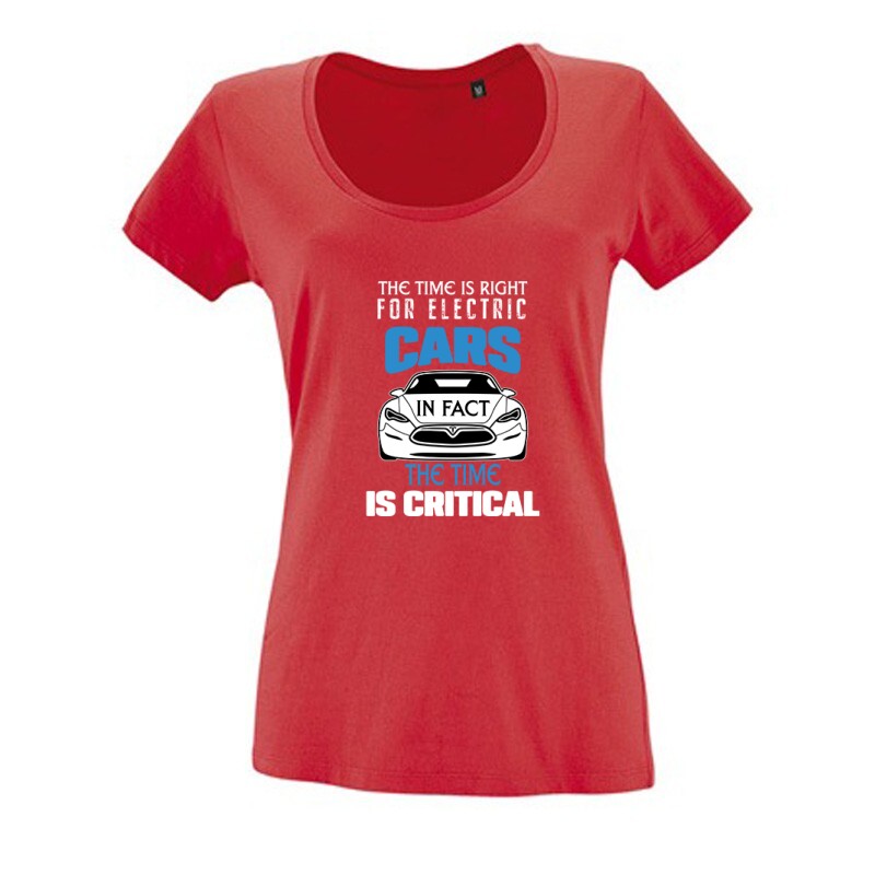 In Fact the time is critical Női O Nyakú Póló