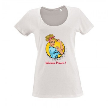 Woman Power Női O Nyakú Póló