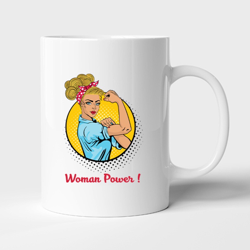 Woman Power Bögre