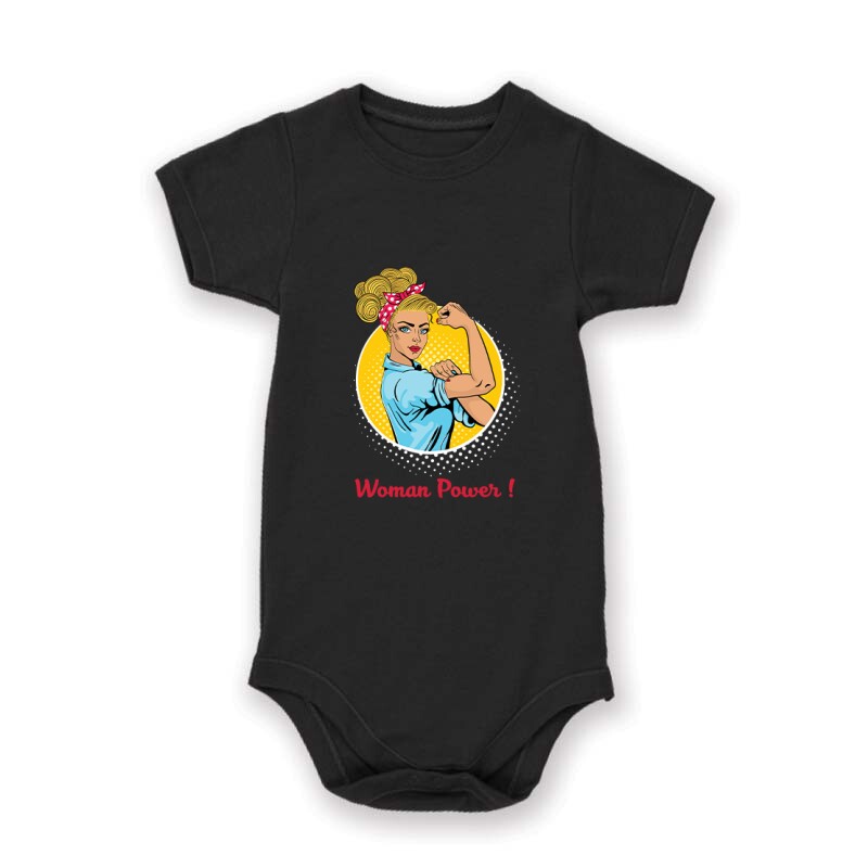 Woman Power Baby Body