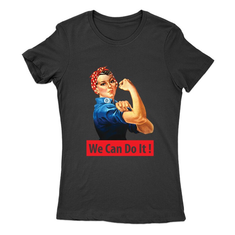 We Can Do It Real Női Póló