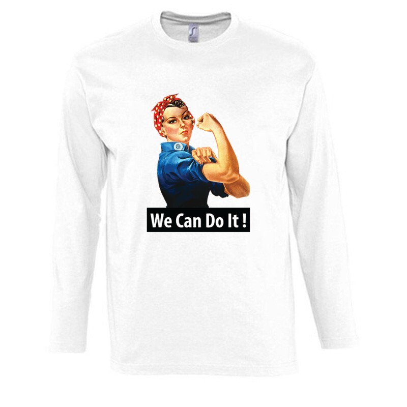 We Can Do It Real Hosszú Ujjú Póló