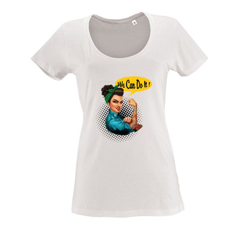 We Can Do It Női O Nyakú Póló