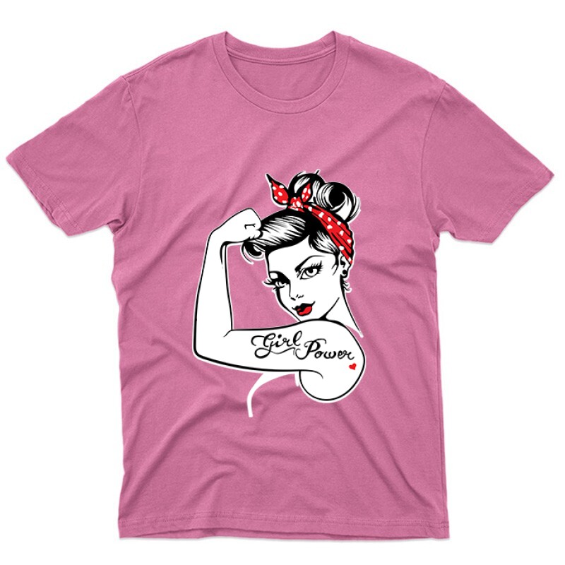 Girl Power Unisex Póló