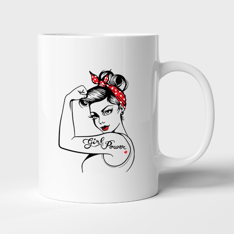 Girl Power Bögre