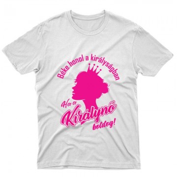 Béke honol a királyságban Unisex Póló