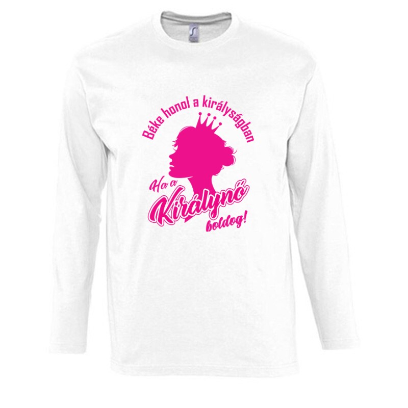 Béke honol a királyságban Hosszú Ujjú Póló