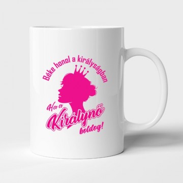 Béke honol a királyságban Bögre