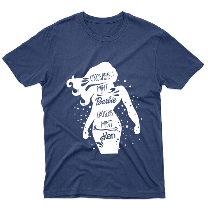 Okosabb mint Barbi Erősebb mint Ken Unisex Póló