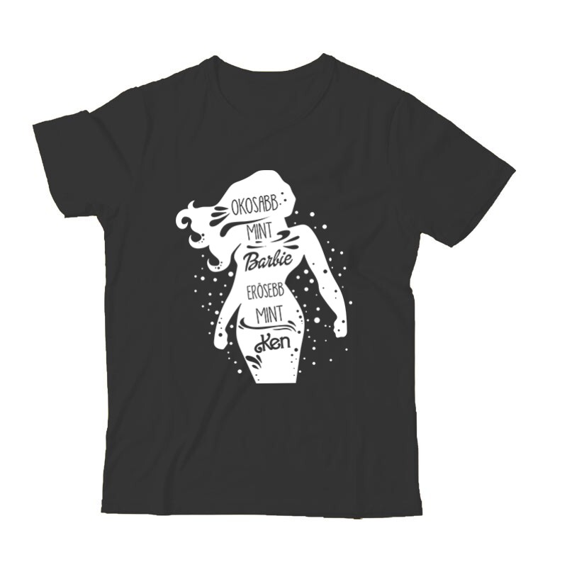 Okosabb mint Barbi Erősebb mint Ken Gyermek Póló