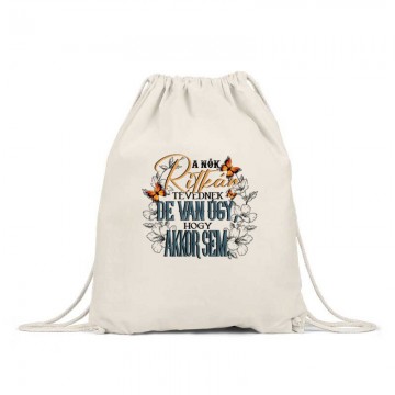 A nők ritkán tévednek Hátizsák