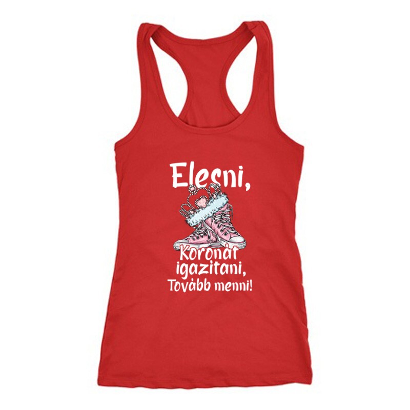 Elesni, Koronát igazítani Női Trikó