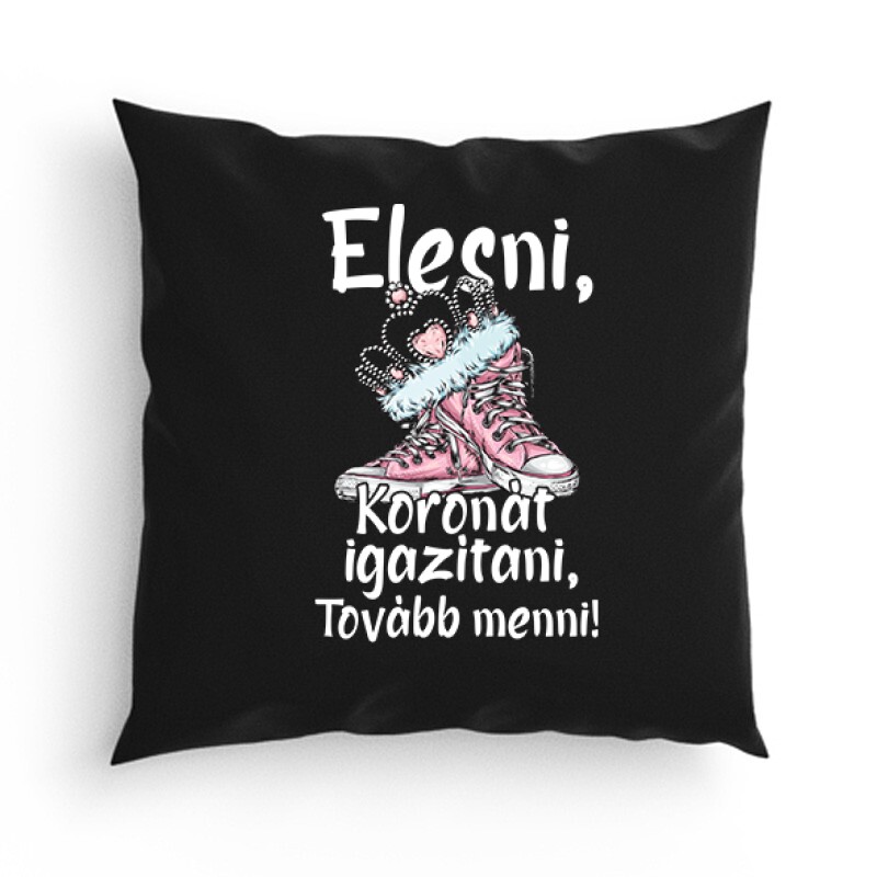 Elesni, Koronát igazítani Párna