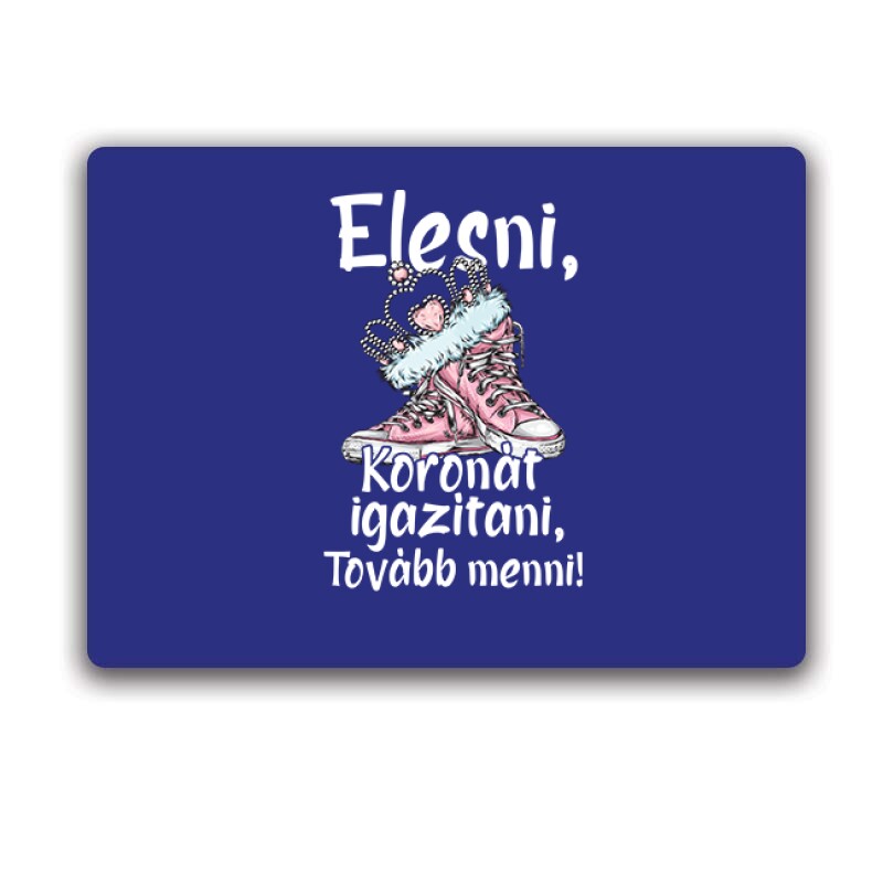 Elesni, Koronát igazítani Egérpad