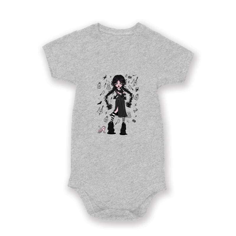 Wednesday and Thing Baby Body