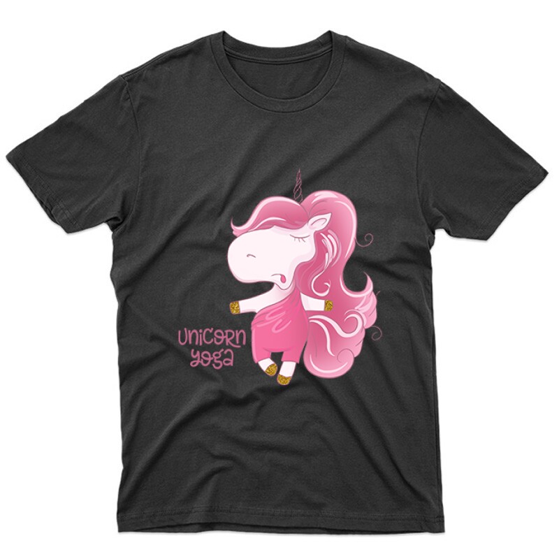 Unicorn Joga Unisex Póló
