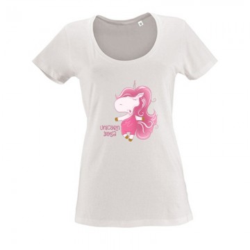 Unicorn Joga Női O Nyakú Póló