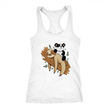 Lajhár és Panda Női Trikó