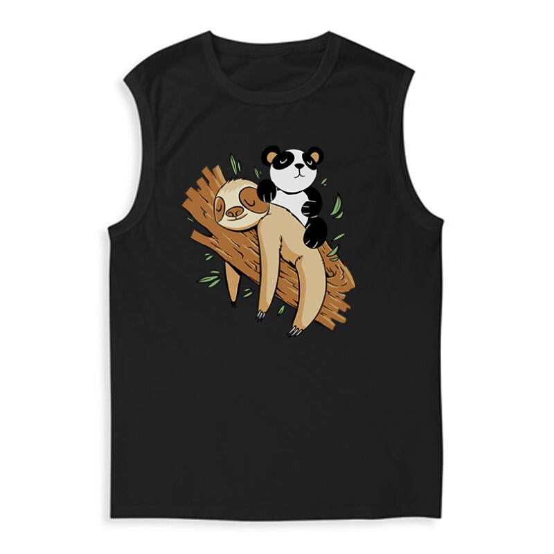 Lajhár és Panda Férfi Trikó