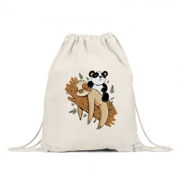 Lajhár és Panda Hátizsák