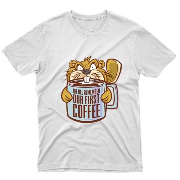 Hód Coffee Unisex Póló