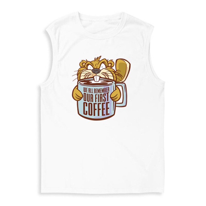 Hód Coffee Férfi Trikó