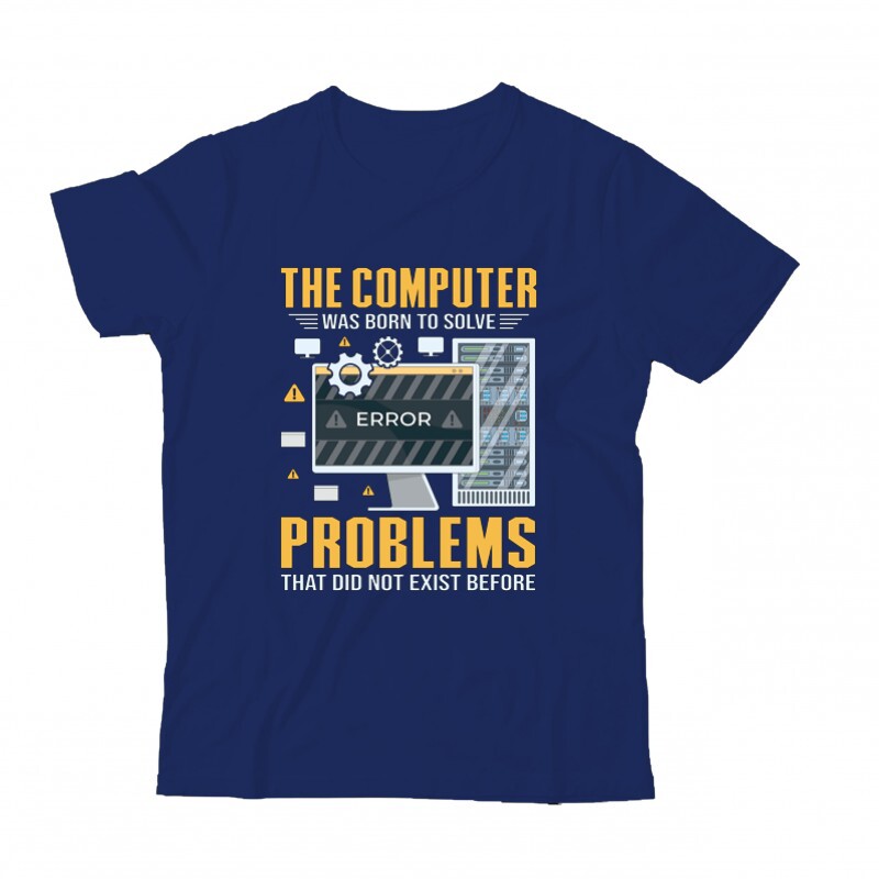 The Computer was born to solve 2 Gyermek Póló