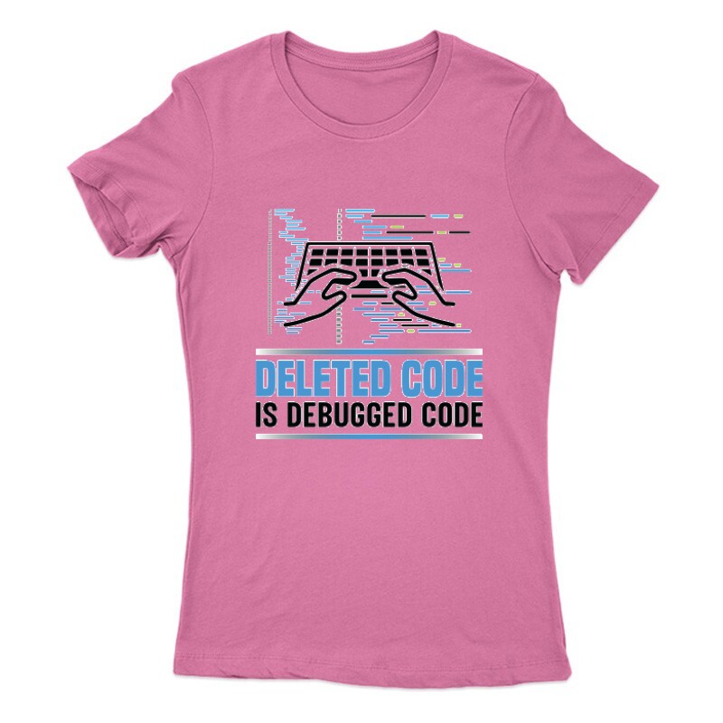 Deleted Code Női Póló