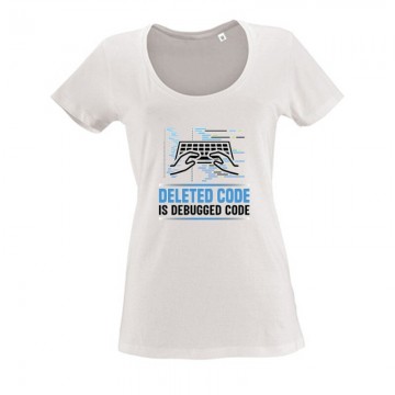Deleted Code Női O Nyakú Póló