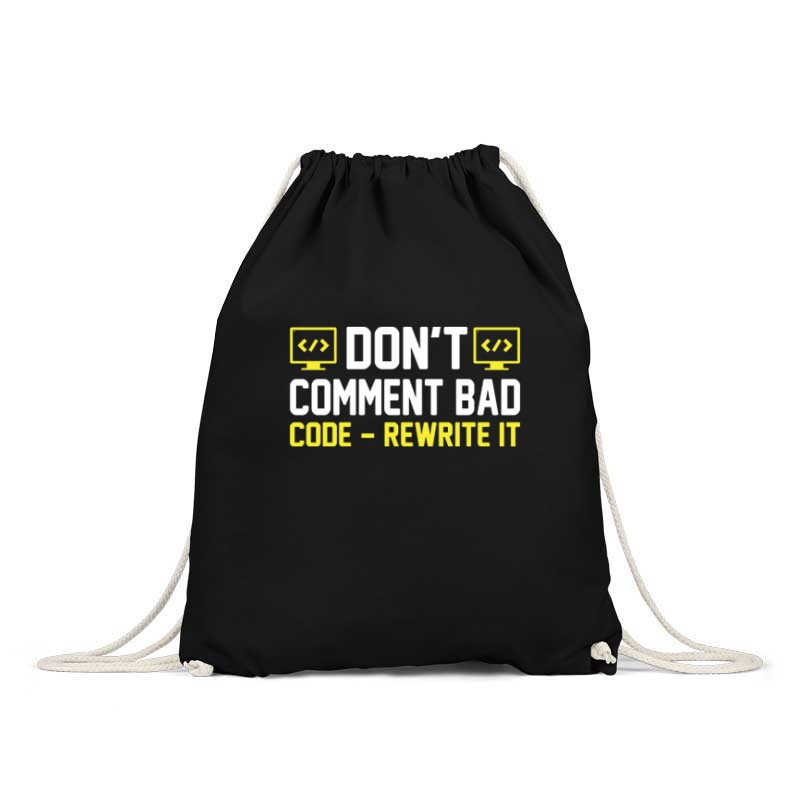 Don't comment bad Hátizsák