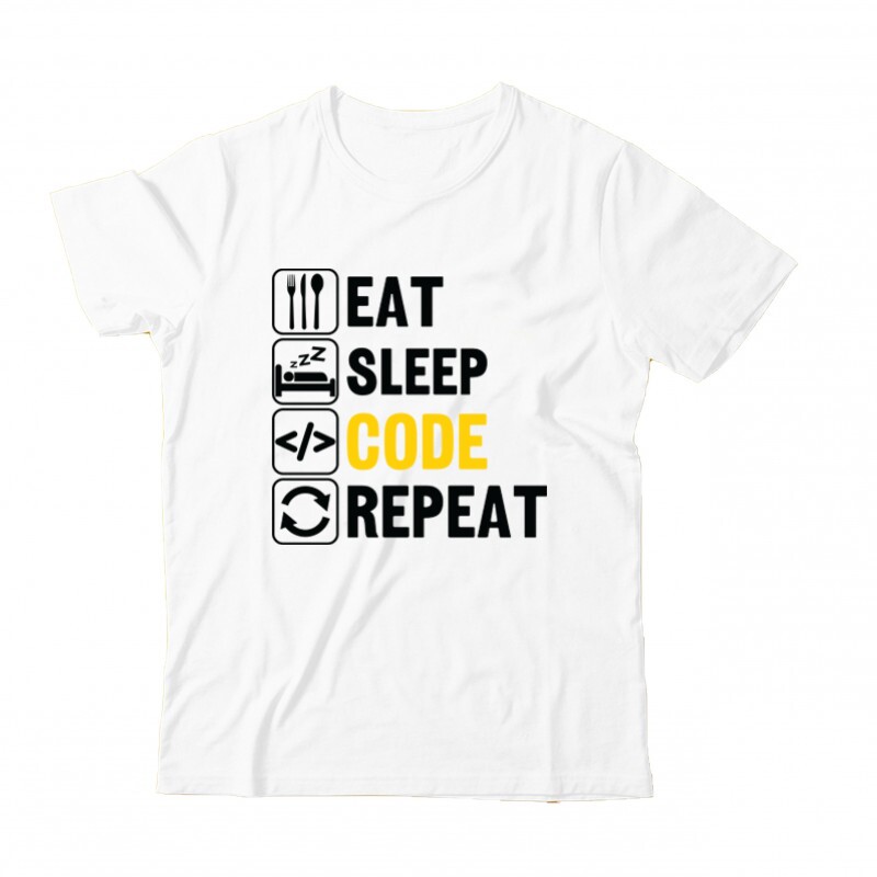 Eat sleep Code Gyermek Póló