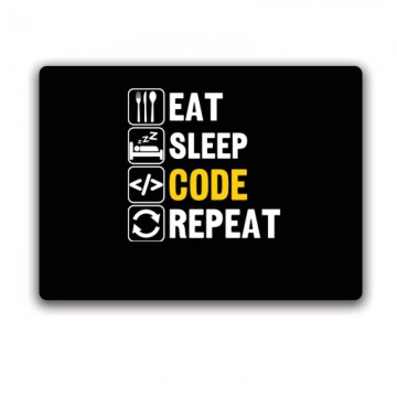 Eat sleep Code Egérpad
