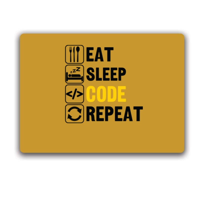 Eat sleep Code Egérpad