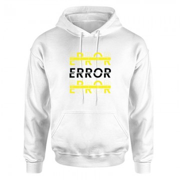 Error Unisex Kapucnis Pulcsi