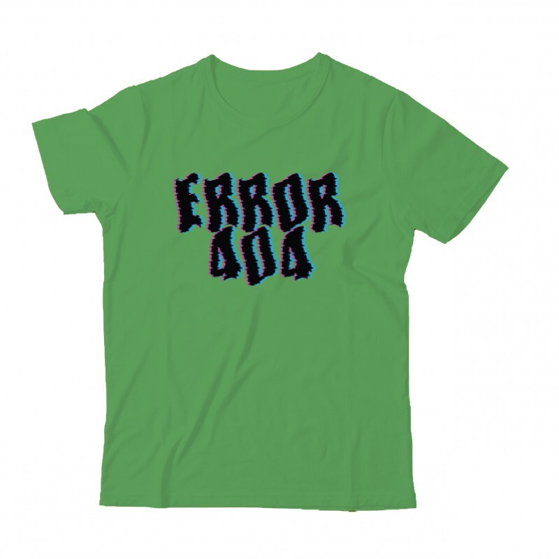 Error 404 glitch Gyermek Póló