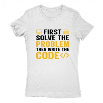 First solve the problem Női...