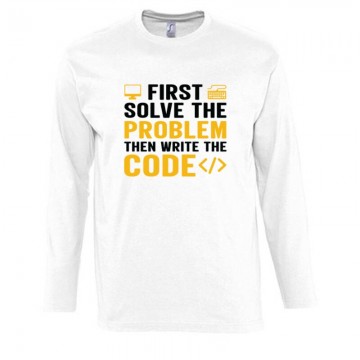 First solve the problem...