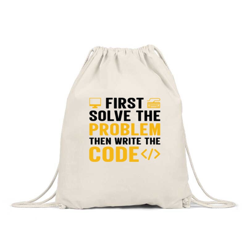 First solve the problem Hátizsák