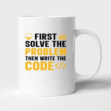 First solve the problem Bögre