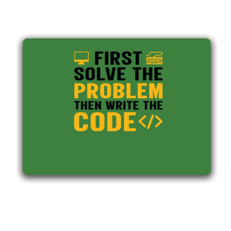 First solve the problem Egérpad