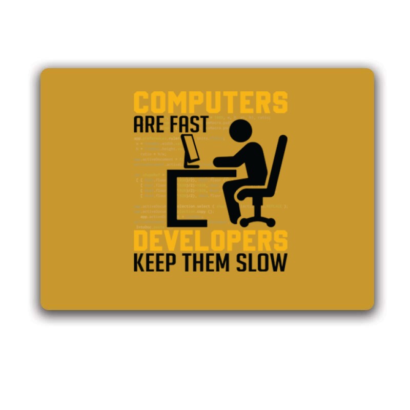 Developers keep them slow Egérpad