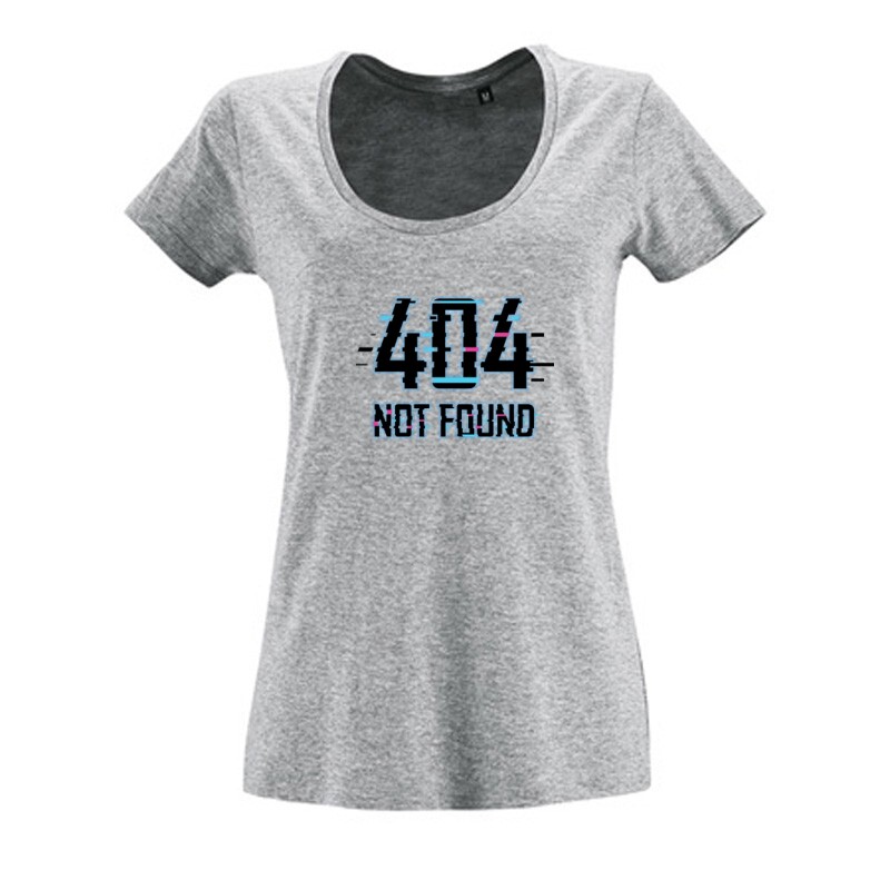 404 not found Női O Nyakú Póló