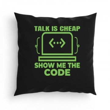 Talk is Cheap Párna