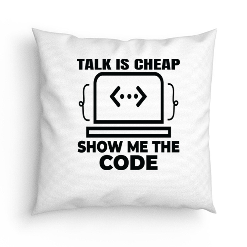 Talk is Cheap Párna