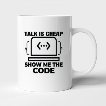 Talk is Cheap Bögre