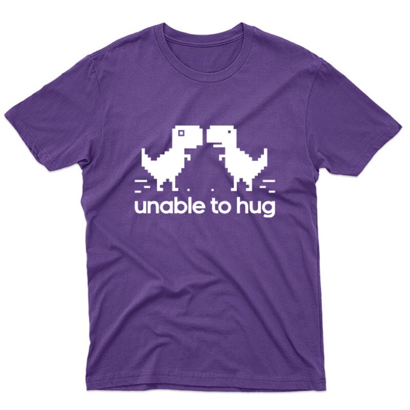 Unable to hug Unisex Póló