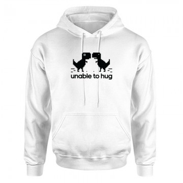 Unable to hug Unisex Kapucnis Pulcsi