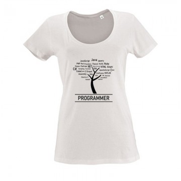 Code Tree Női O Nyakú Póló